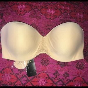 Wacoal nude strapless bra